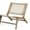 Brico Central Park Loungestoel Atrani Acaciahout 83X65X76Cm- Tuinstoelen