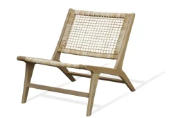Brico Central Park Loungestoel Atrani Acaciahout 83X65X76Cm- Tuinstoelen