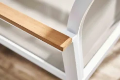 Brico Central Park Tuinstoel Bonifacio Stapelbaar Aluminium/Textileen Taupe- Tuinstoelen