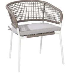Brico Central Park Tuinstoel Ciotat Aluminium/Wicker 60X61X74Cm- Tuinstoelen