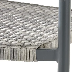 Brico Central Park Tuinstoel Collioure Aluminiuim/Wicker 60X56,5X78Cm- Tuinstoelen