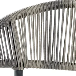 Brico Central Park Tuinstoel Collioure Aluminiuim/Wicker 60X56,5X78Cm- Tuinstoelen