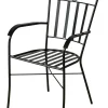 Brico Central Park Tuinstoel Ramira Staal Zwart- Tuinstoelen