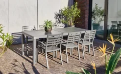 Brico Central Park Tuinstoel Vina Aluminium Antraciet- Tuinstoelen
