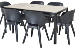 Brico Central Park Tuintafel Levanzo Aluminium 150X90Cm- Tuintafels