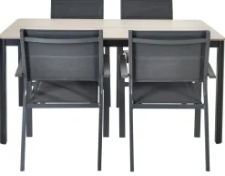 Brico Central Park Tuintafel Levanzo Aluminium 150X90Cm- Tuintafels