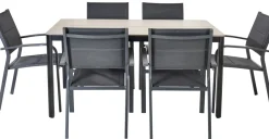 Brico Central Park Tuintafel Levanzo Aluminium 150X90Cm- Tuintafels