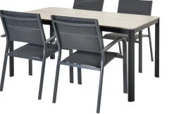 Brico Central Park Tuintafel Levanzo Aluminium 150X90Cm- Tuintafels