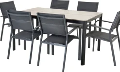 Brico Central Park Tuintafel Levanzo Aluminium 150X90Cm- Tuintafels