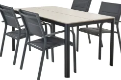 Brico Central Park Tuintafel Levanzo Aluminium 150X90Cm- Tuintafels
