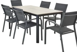 Brico Central Park Tuintafel Levanzo Aluminium 150X90Cm- Tuintafels