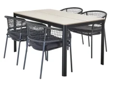 Brico Central Park Tuintafel Levanzo Aluminium 150X90Cm- Tuintafels