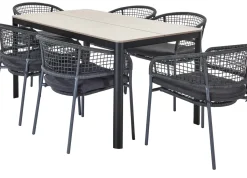 Brico Central Park Tuintafel Levanzo Aluminium 150X90Cm- Tuintafels