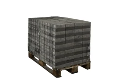 Brico Coeck Getrommelde In-Line Klinker Grijs-Zwart 20X20X6Cm 312St- Stenen En Klinkers