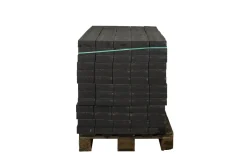 Brico Coeck Getrommelde In-Line Klinker Zwart 15X15X6Cm 520St- Stenen En Klinkers