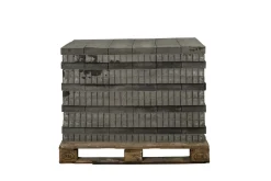 Brico Coeck Getrommelde In-Line Klinker Grijs-Zwart 20X5X6Cm 936St- Stenen En Klinkers