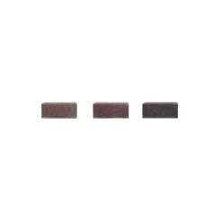 Brico Coeck Kassei Bruin-Zwart In-Line Getrommeld 15X15X6Cm- Stenen En Klinkers