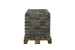 Brico Coeck Kassei Grijs-Zwart Getrommeld 15X15X5Cm 525 Stuks + Palet 3004837- Stenen En Klinkers