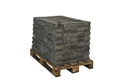Brico Coeck Kassei Grijs-Zwart Getrommeld 15X15X5Cm 525 Stuks + Palet 3004837- Stenen En Klinkers