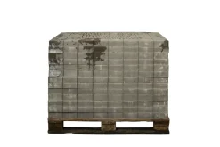 Brico Coeck Kassei In-Line Grijs Getrommeld 15X15X6Cm 520 Stuks + Palet 3004837- Stenen En Klinkers