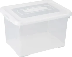 Manden & Boxen|Brico Curver Opbergbox Handy 20L Transparant