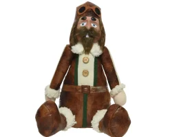 Kerstdecoratie|Brico Decoris Deurstop Notenkraker Bruin 38Cm