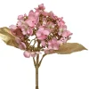 Kerstdecoratie|Brico Decoris Hortensia Polyester Roze 67Cm