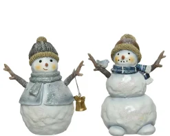 Kerstdecoratie|Brico Decoris Sneeuwman 14Cm 1St