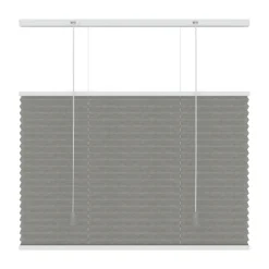 Brico Decosol 6012 Plissegordijn Lichtdoorlatend Grijs 100X220Cm- Plissegordijnen