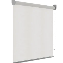 Brico Decosol 3690 Rolgordijn Deluxe Uni Transparant Wit 210X190Cm- Rolgordijnen