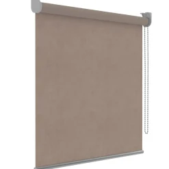Brico Decosol 5866 Rolgordijn Verduisterend Taupe 150X190Cm- Rolgordijnen