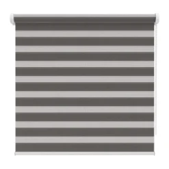Brico Decosol 4309 Roljaloezie Lichtdoorlatend Antraciet 90X210Cm- Duo Rolgordijn
