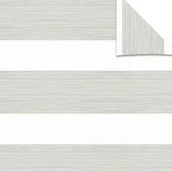 Brico Decosol 4404 Roljaloezie Lichtdoorlatend Lux Wit 120X210Cm- Duo Rolgordijn