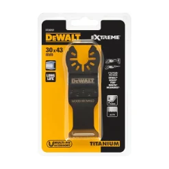 Multitoolaccessoires|Brico Dewalt Invalzaagblad Dt20707-Qz Metaal Titanium 43X30Mm