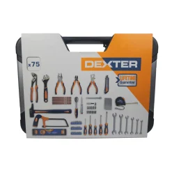 Gereedschapsets|Brico Dexter Gereedschapsset 75 Delig In Koffer