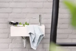 Fonteinkranen|Brico Differnz Fonteinkraan Mix&Match Recht Chroom