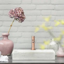 Fonteinkranen|Brico Differnz Fonteinkraan Mix&Match Recht Rood Koper