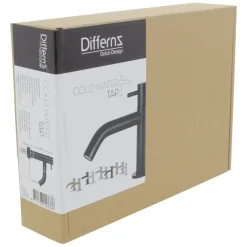 Fonteinkranen|Brico Differnz Fonteinkraan Mix&Match Gebogen Zwart Mat