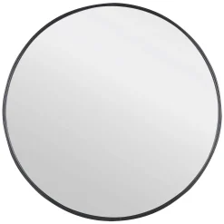 Spiegels|Brico Differnz Spiegel Rond O65Cm Zwart Kader