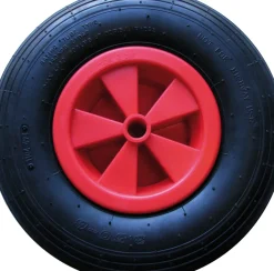 Brico Dorner+Helmer Luchtwiel Rood/Zwart 340Mm- Wielen