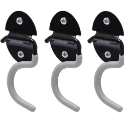Haken & Houders|Brico Duraline Bezemhaakjes S/3 Grijs