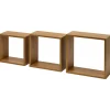 Muurdecoratie|Brico Duraline Wandkubus Eiken 12Mm 30X30X12Cm