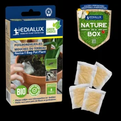 Brico Edialux Aaltjes Tegen Rouwvliegjes Nema-T-Bag Pot Plant Ecologic - 8 Stuks- Ongediertebestrijding
