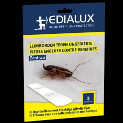 Brico Edialux Ecotrap Muis En Insectenval 3Stuks- Ongediertebestrijding