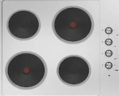 Kookplaten|Brico Electrum Elektrische Kookplaat 4 Zones Ps6042Ex Rvs 60Cm