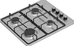 Kookplaten|Brico Electrum Gaskookplaat Ps6040Gx Rvs 60Cm