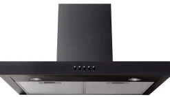Dampkappen|Brico Electrum Schouwafzuigkap Tsh 62120C Bl 60 Cm Mat Zwart