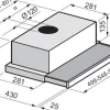 Dampkappen|Brico Electrum Telescopische Afzuigkap Th612Lx Rvs