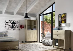 Meubelen|Brico Elements Kubus Kast Eik 3X2