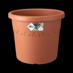 Brico Elho Bloempot Algarve Cilindro Rond O35Cm Terra- Plantenpotten En -Bakken